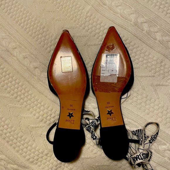 Dior black flats size 36 - Picture 3 of 7